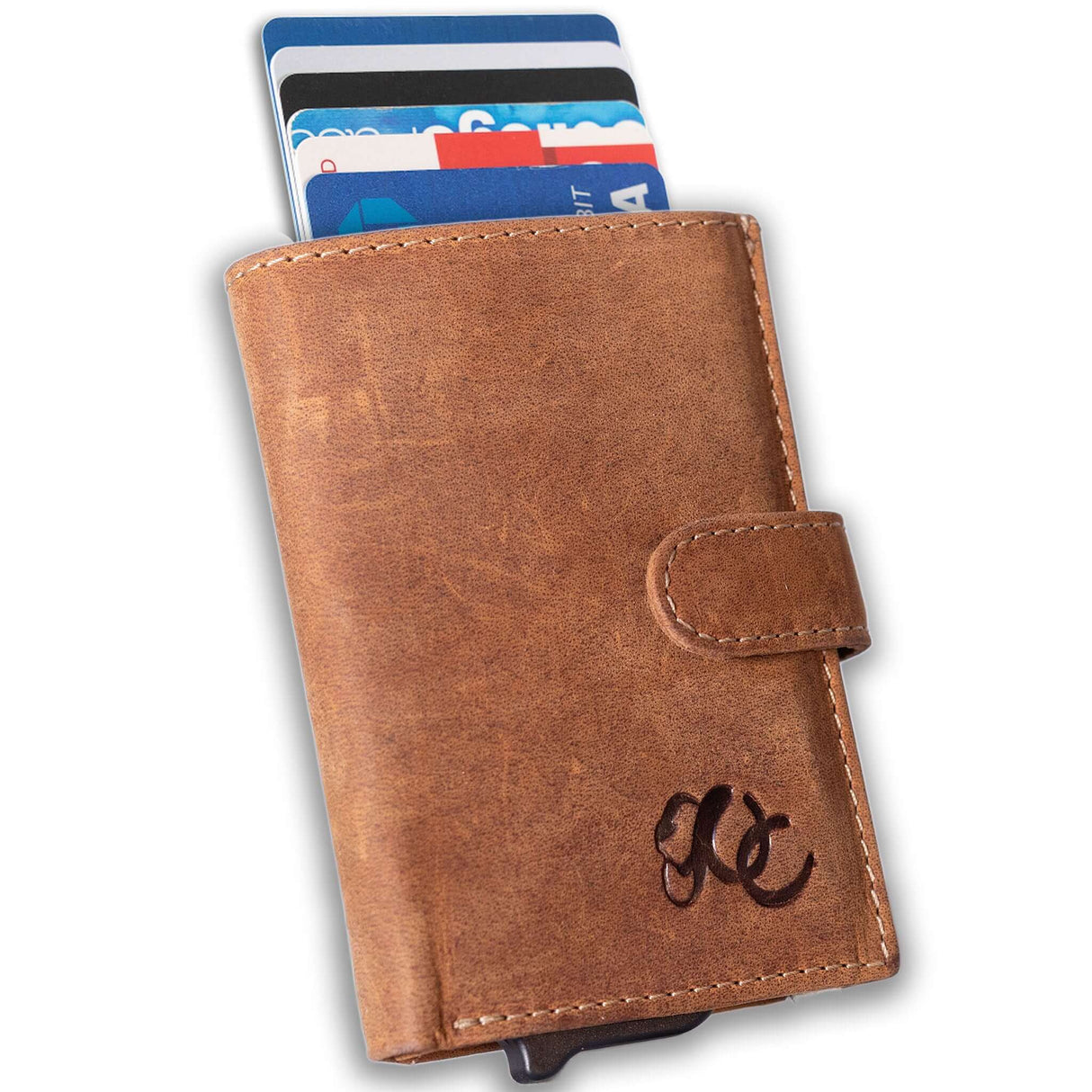 Automatic Pop-Up Bifold Wallet from UC Leather Company
