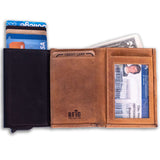 Automatic Pop-Up Bifold Wallet from UC Leather Company