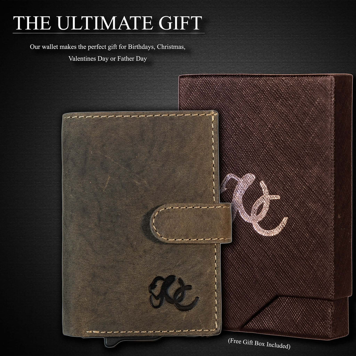 Automatic Pop-Up Bifold Wallet from UC Leather Company