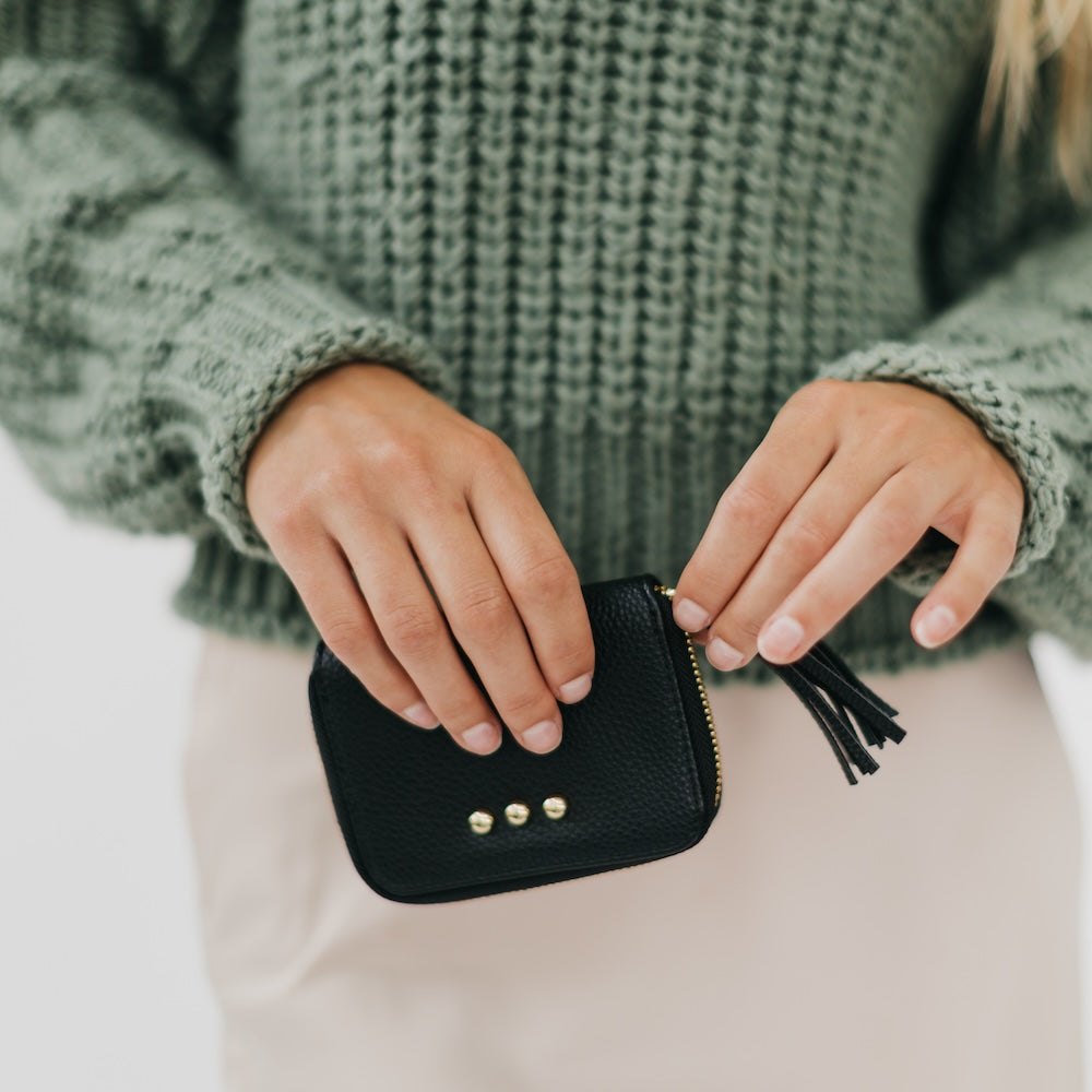Ava Accordion Zip Around Wallet from Pretty Simple