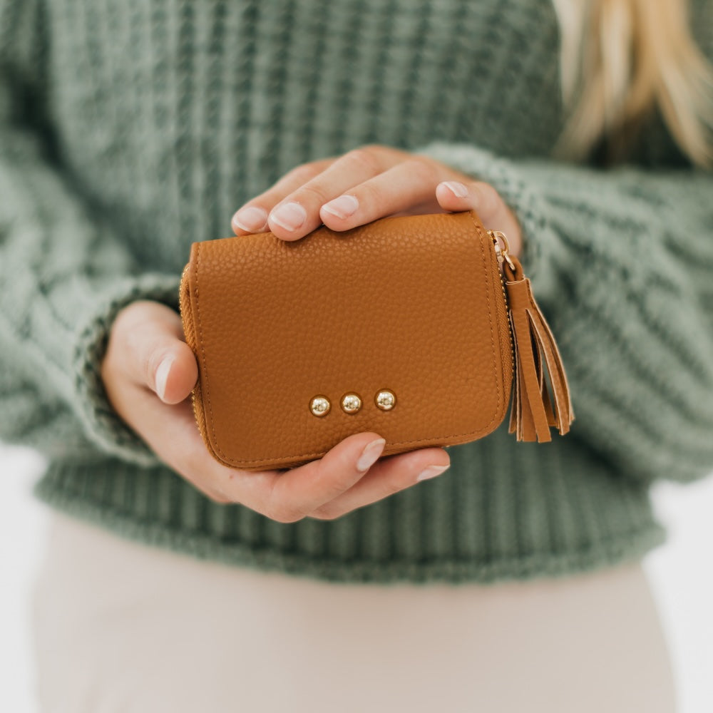 Ava Accordion Zip Around Wallet from Pretty Simple