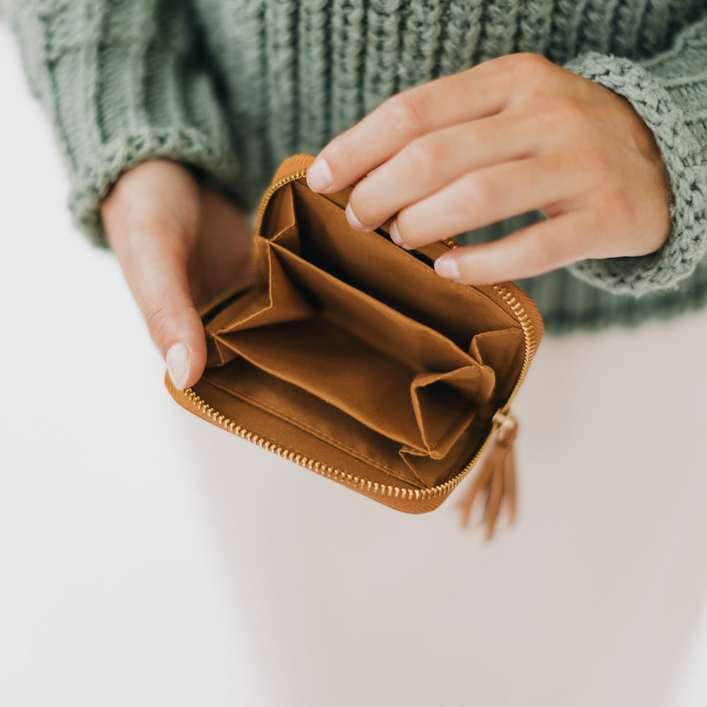Ava Accordion Zip Around Wallet from Pretty Simple