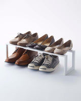 Expandable Shoe Rack - Two Sizes - Steel from Yamazaki Home