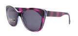 Avery, (Polarized) Women Sunglasses, 1.1mm Polarized Grey Lenses, 100% UVA UVB Protection (Purple Stripes) (Cat Eye) Trendy NY Fifth Avenue From NY Fifth Avenue