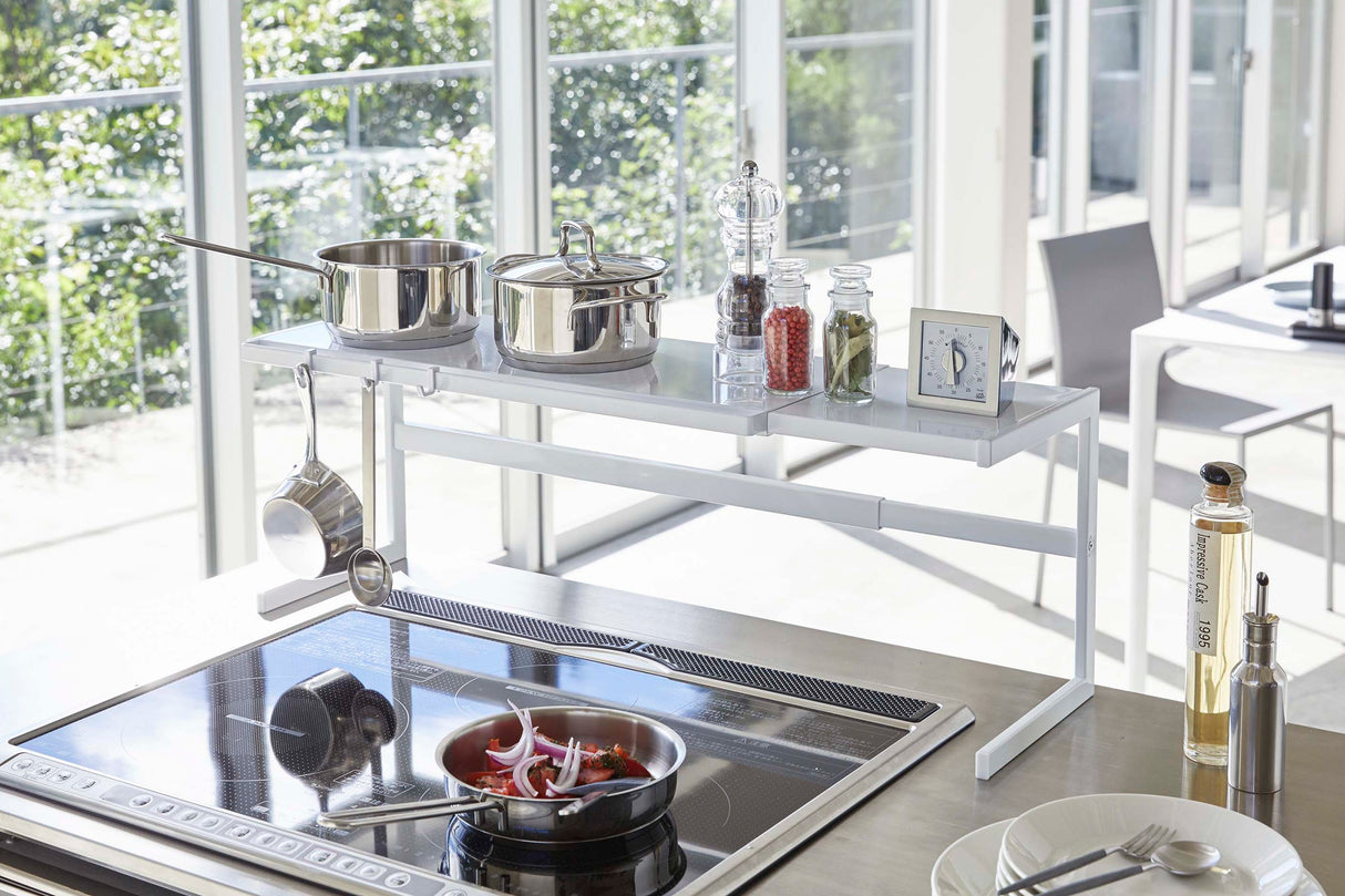 Expandable Countertop Shelf - Steel from Yamazaki Home