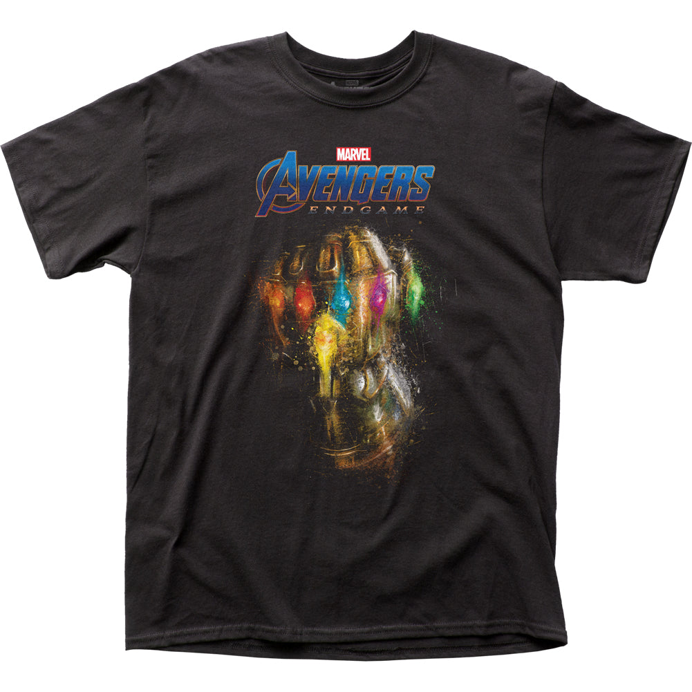 Avengers End Game Movie Infinity Gauntlet Marvel Adult T-Shirt From Your Favorite T Shirts