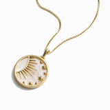 Celestial Mother of Pearl Necklace From Awe Inspired