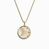 Celestial Mother of Pearl Necklace From Awe Inspired