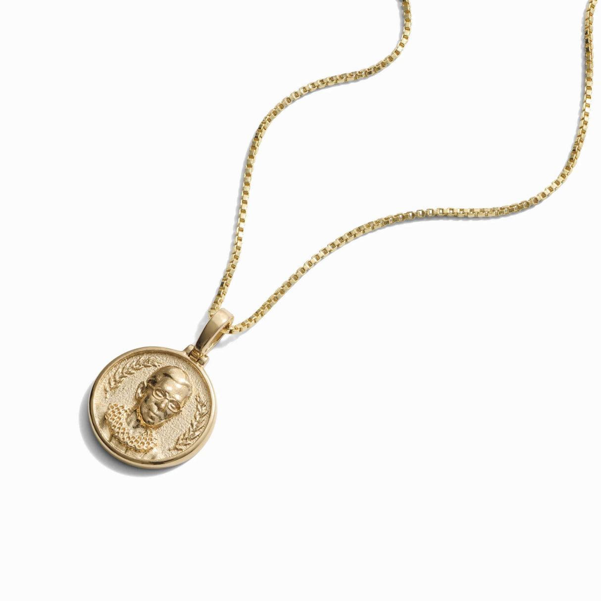 Mini Ruth Bader Ginsburg Necklace From Awe Inspired