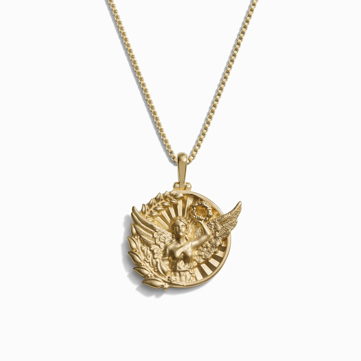 Nike Necklace From Awe Inspired