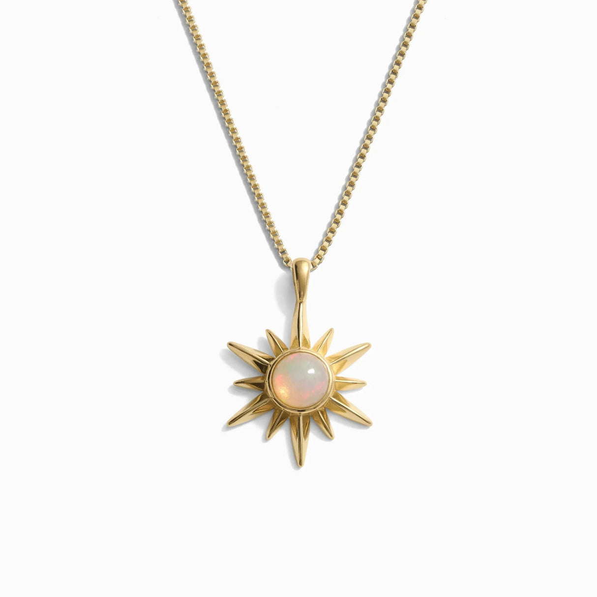 Opal Sun Necklace From Awe Inspired