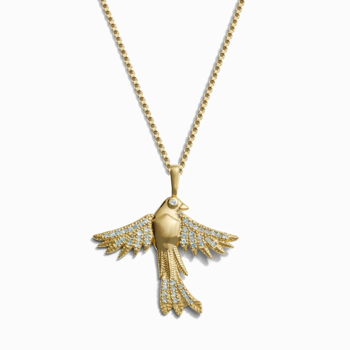 Suffragist Bluebird Necklace From Awe Inspired