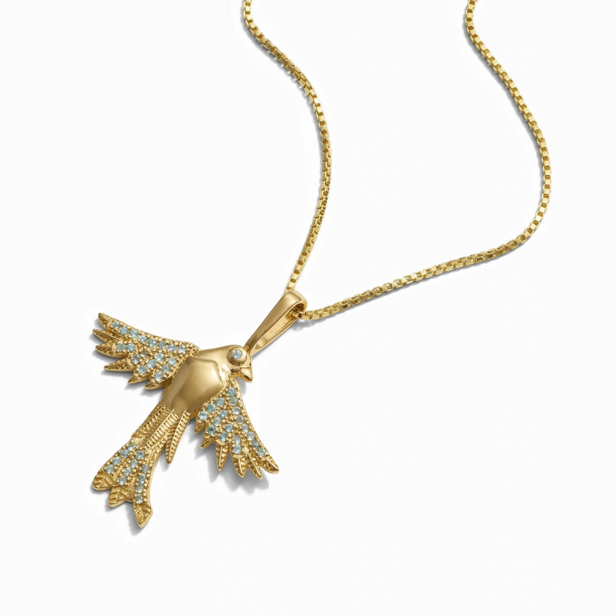 Suffragist Bluebird Necklace From Awe Inspired