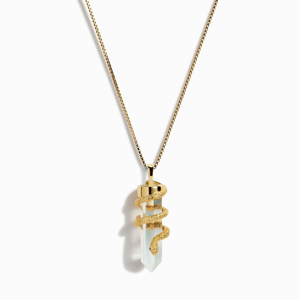 Crystal Snake Necklace From Awe Inspired