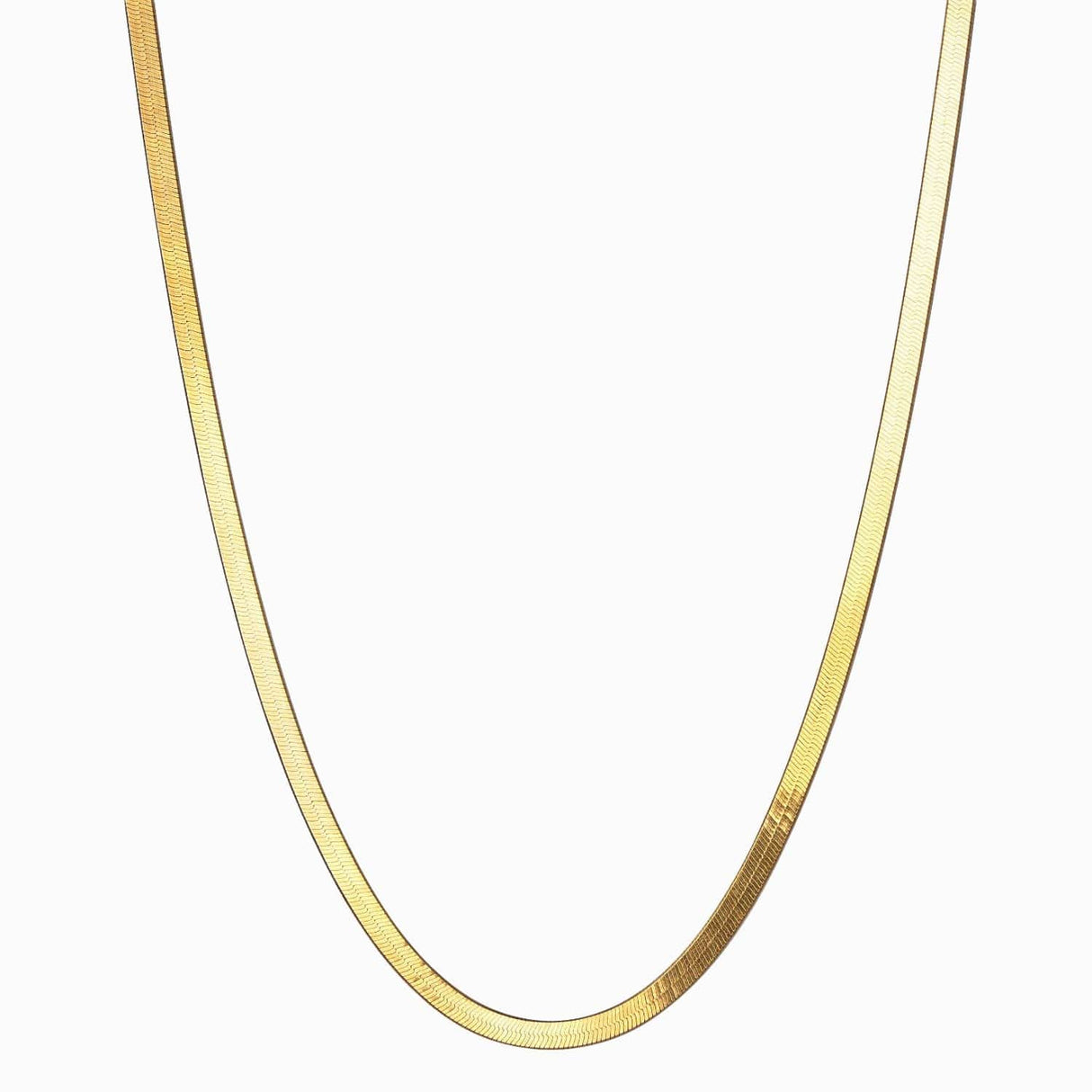 Herringbone Chain Necklace From Awe Inspired