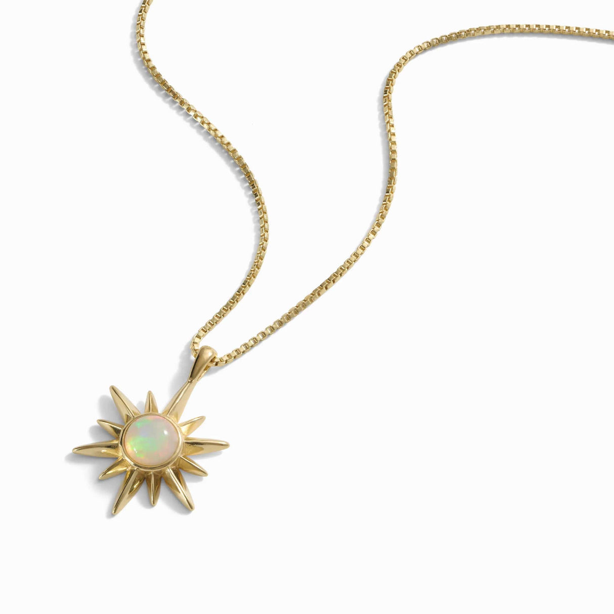 Opal Sun Necklace From Awe Inspired