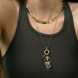 Chunky Paperclip Necklace From Awe Inspired
