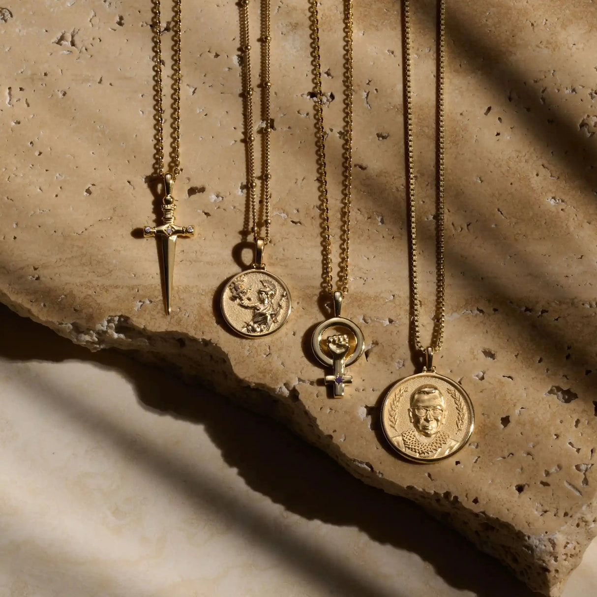 Diamond Sword Necklace From Awe Inspired