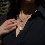 Emerald Eye Snake Necklace From Awe Inspired