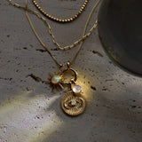 Opal Sun Necklace From Awe Inspired