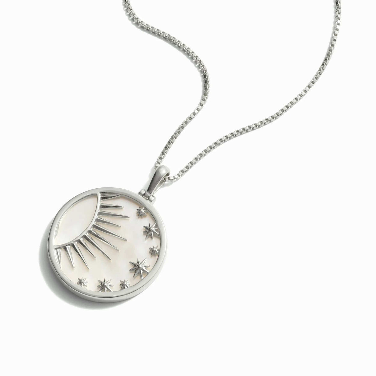 Celestial Mother of Pearl Necklace From Awe Inspired