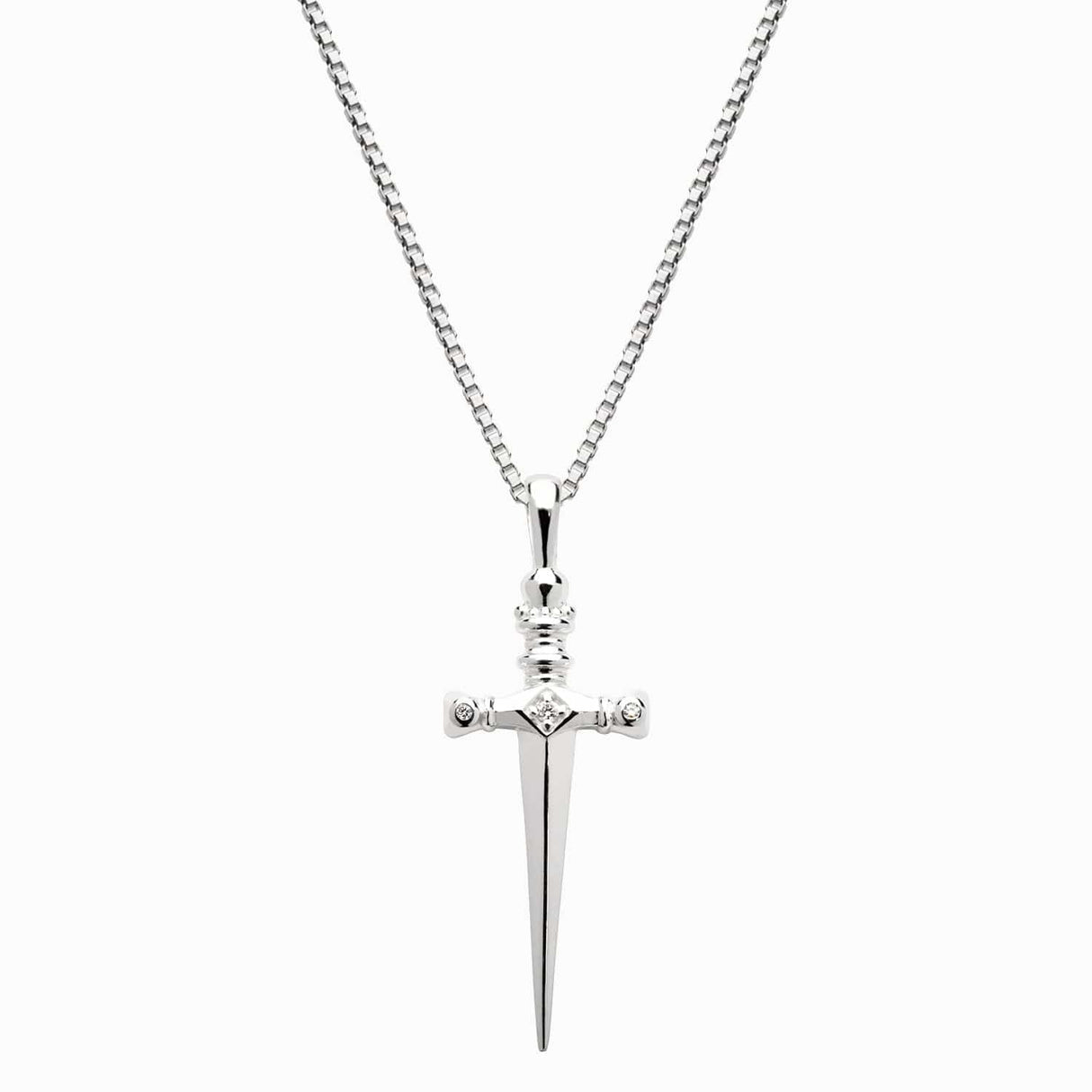 Diamond Sword Necklace From Awe Inspired