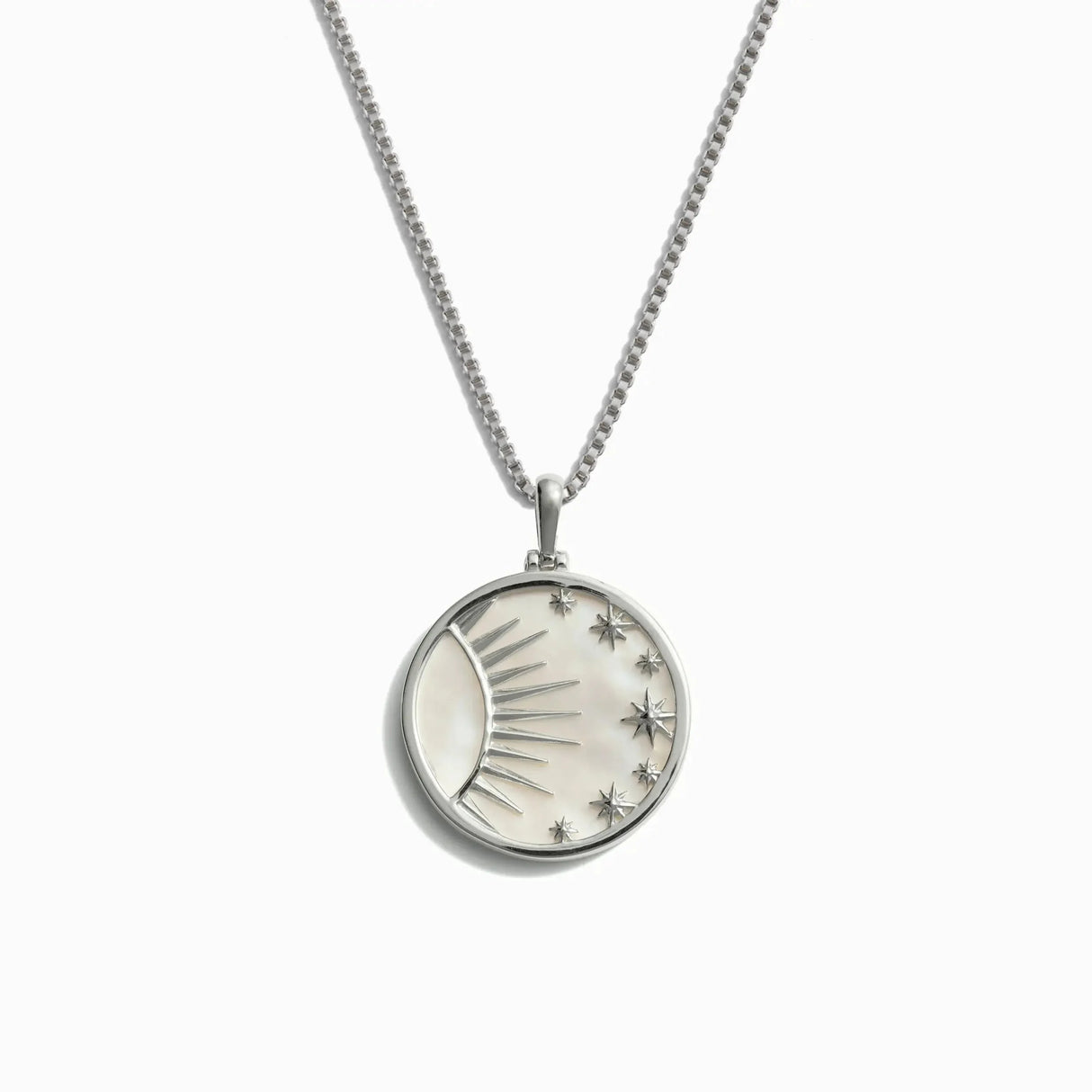 Celestial Mother of Pearl Necklace From Awe Inspired