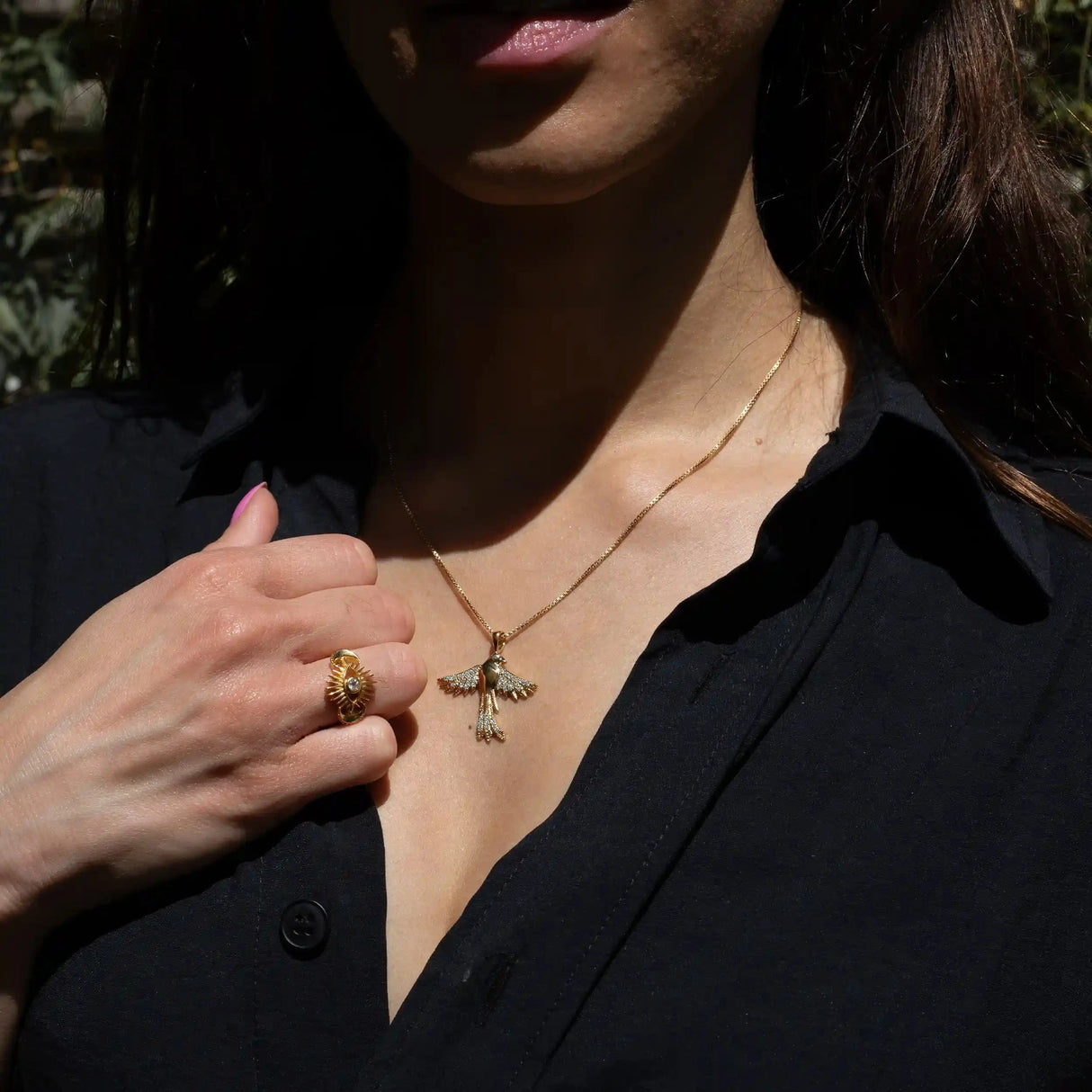 Suffragist Bluebird Necklace From Awe Inspired