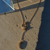 Sun, Moon & Stars Lariat Necklace From Awe Inspired