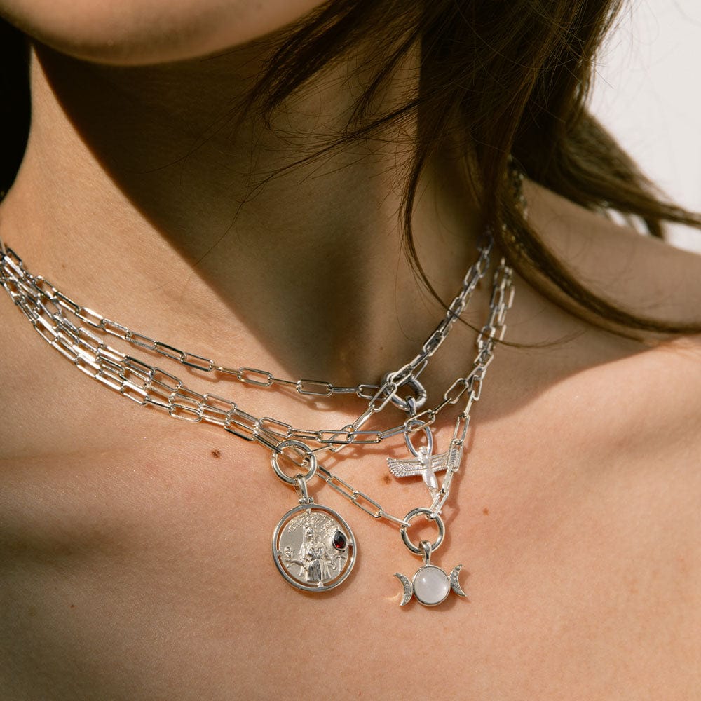 Mini Triple Moon Necklace From Awe Inspired