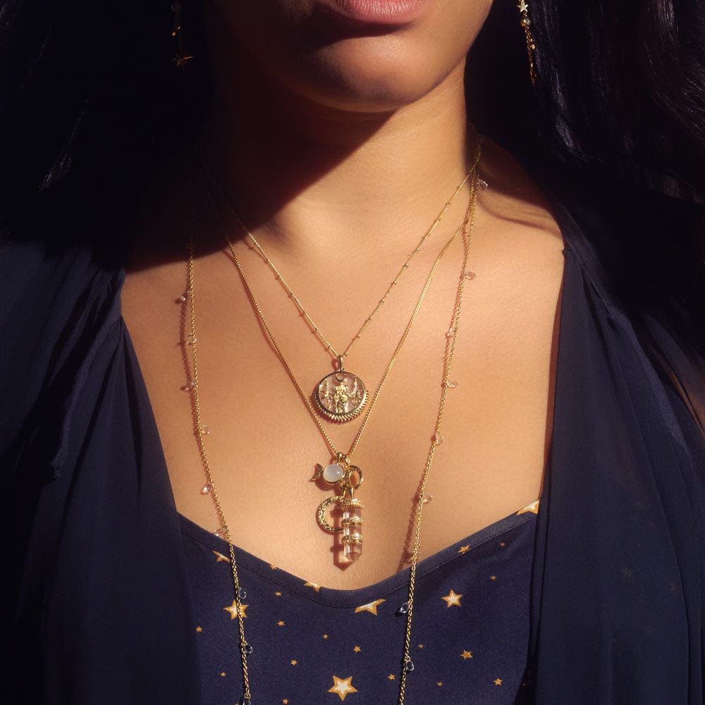 Mini Triple Moon Necklace From Awe Inspired
