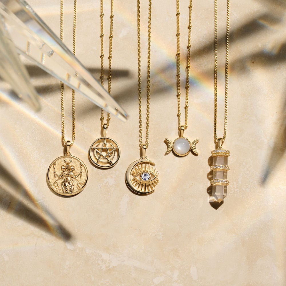 Mini Triple Moon Necklace From Awe Inspired