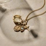 Mini Flying Dagger Necklace From Awe Inspired