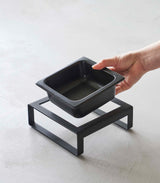 Single Pet Food Bowl - Two Styles - Steel + Ceramic from Yamazaki Home