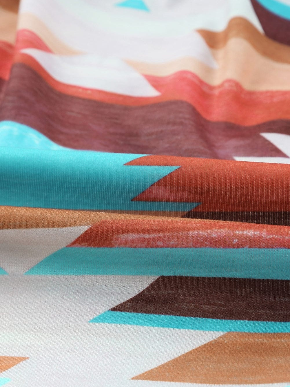 Aztec Dream Long Sleeve Shirt with Multicolor Print from MsDressly
