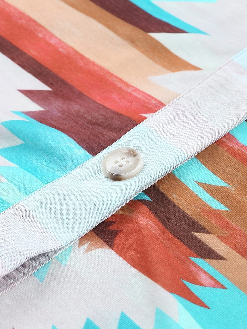 Aztec Dream Long Sleeve Shirt with Multicolor Print from MsDressly