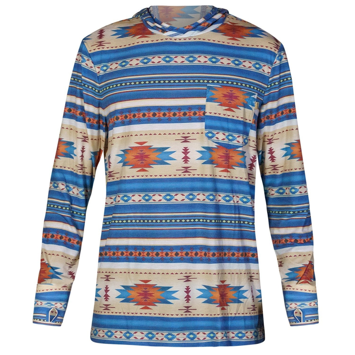 Men's Outdoors Long Sleeve Performance Hoodie from Combat Iron Apparel