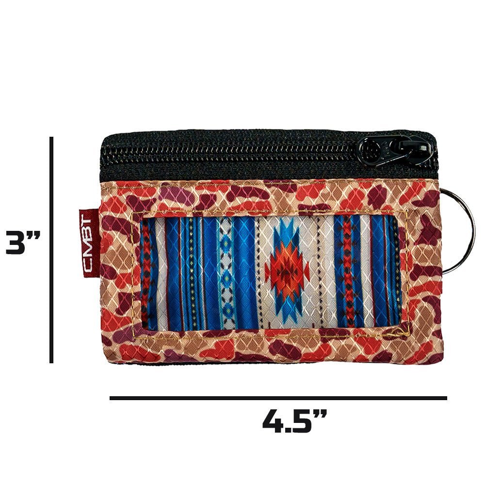 Double Zip Pocket Ripstop Wallet from Combat Iron Apparel