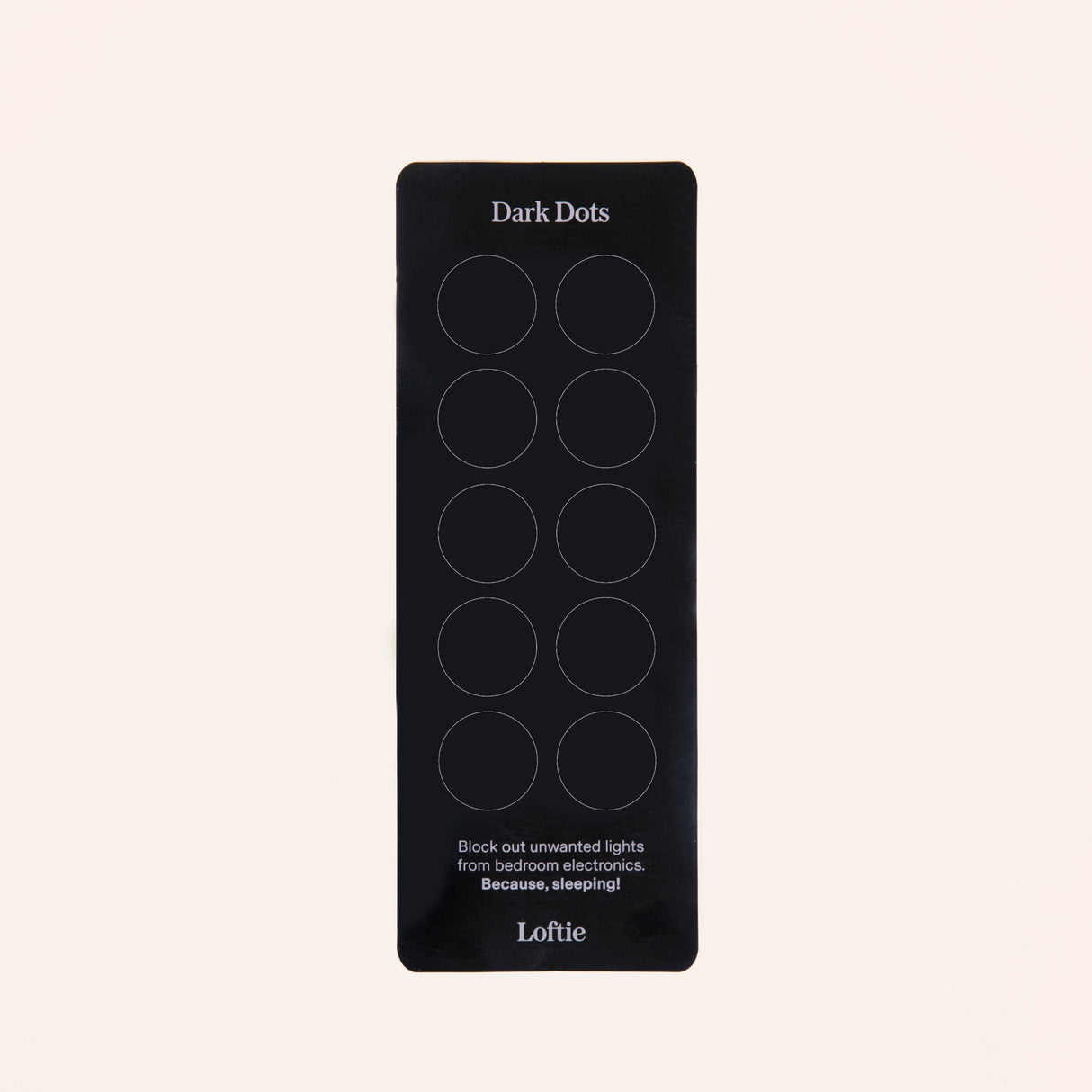 Dark Dots - 10 Sticker Sheet From Loftie