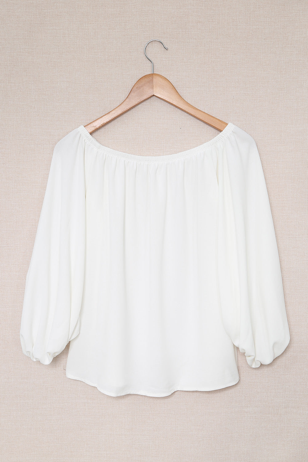 All-Occasion White Off-Shoulder Top from MsDressly