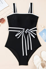 Celine Edge Belted One Piece Swimsuit from Threaded Pear