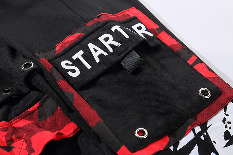 Starting Member Patchwork Jogger Pants  From Niepce Inc