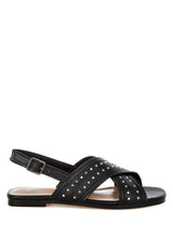 The Waverly Studded Strap Sandals from Tallulah Lou
