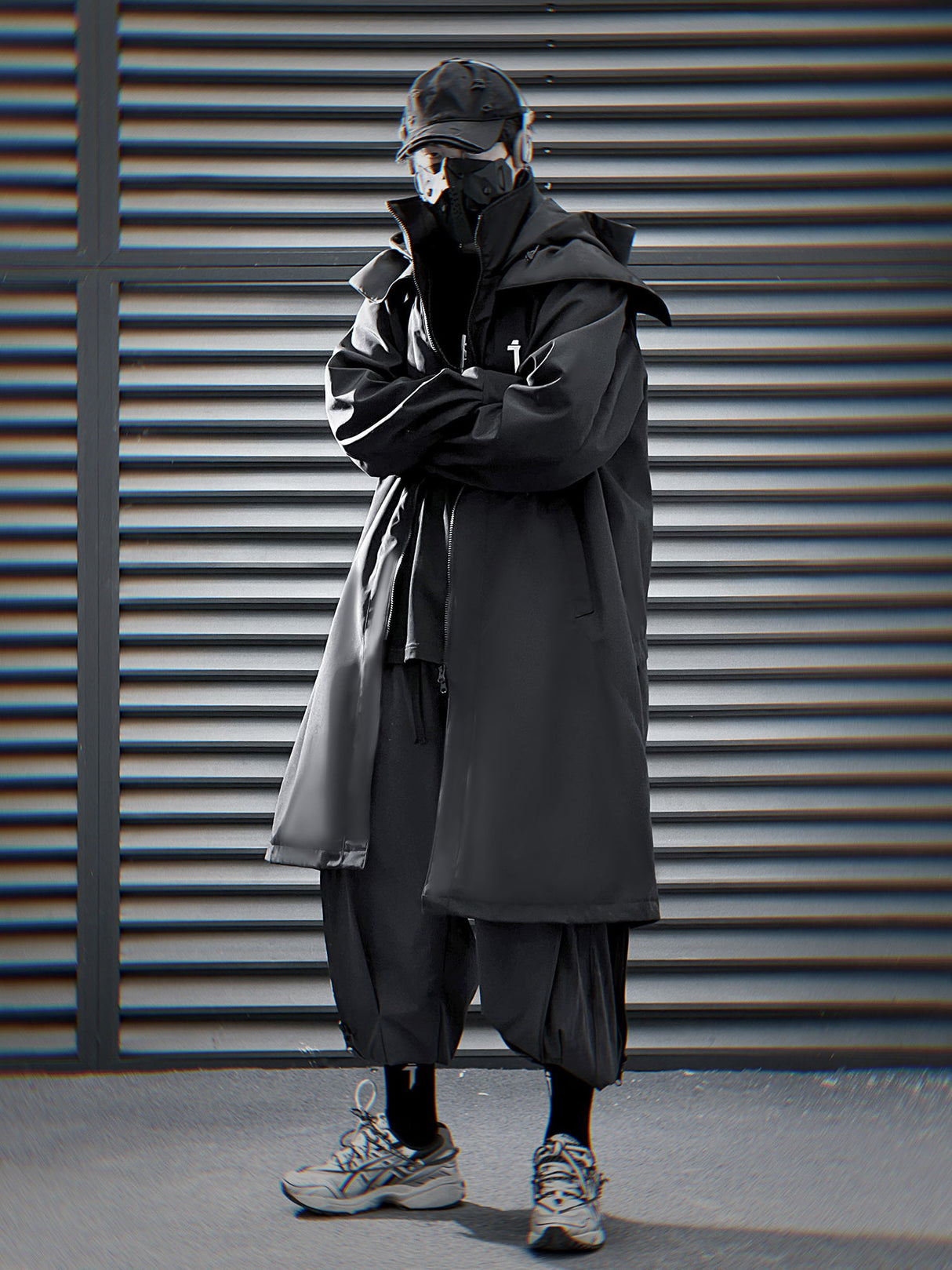 J37 Trench Coat with Hoodie from Niepce Inc