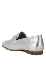 Eden Ode Rhinestone Strap Metallic Loafers from My Pampered Life Seattle