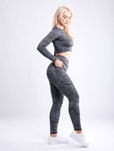 JupiterGear Long-Sleeve Crop Top from Jupiter Gear
