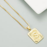 Classy Pendant Talia Initial Gold Letter Necklace from My Pampered Life Seattle