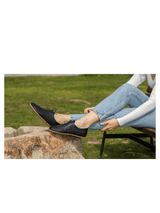 Men's Black Barefoot Sneakers from Atlantis Handmade Shoes