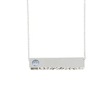Created Aquamarine Fashion Pendants Sterling Silver from Bids.com