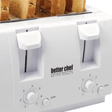 Better Chef Wide Slot 4-Slice Dual Control Toaster from Jupiter Gear Home